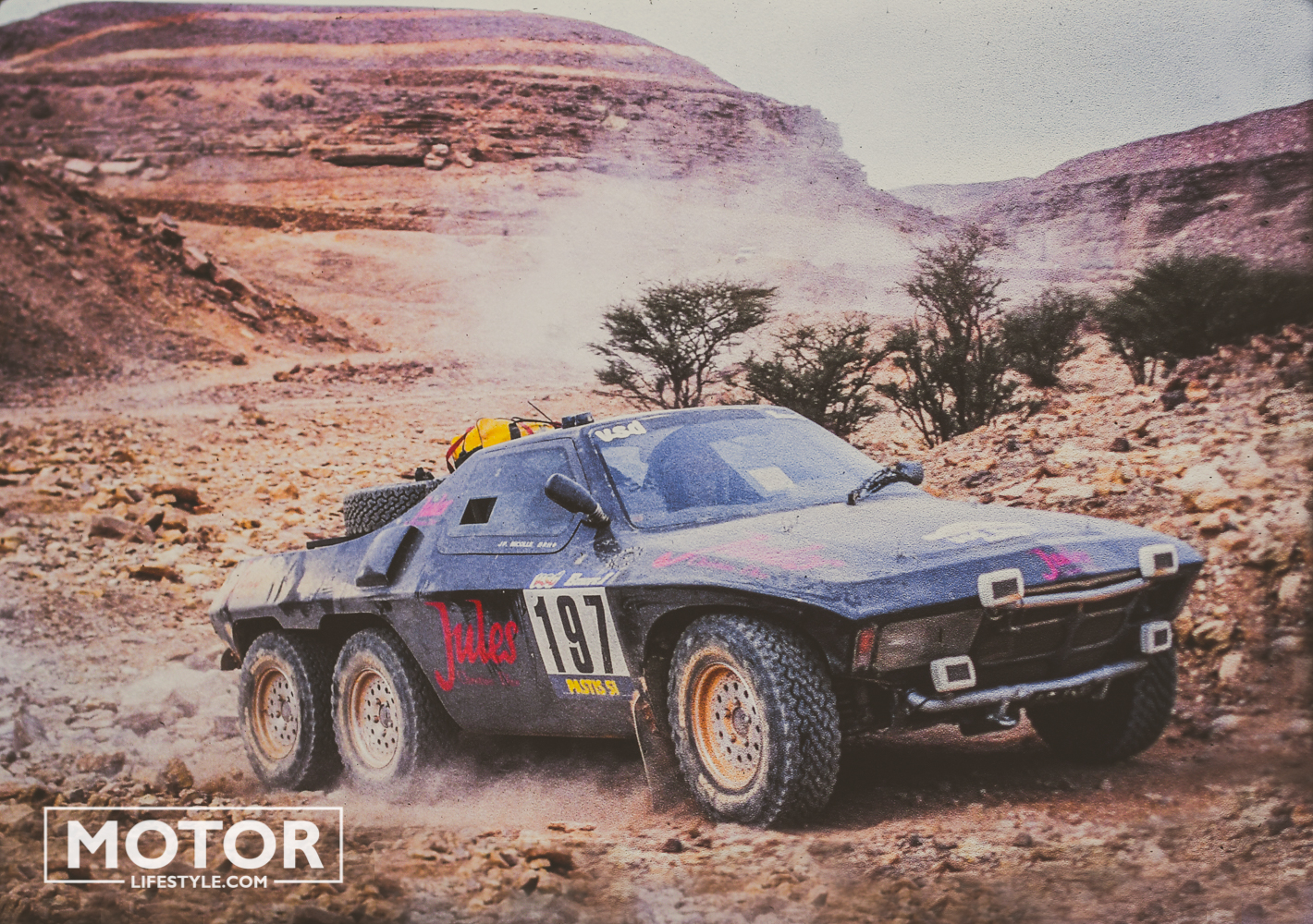 Rolls Royce Jules Proto De Montcorge Rally Paris/Dakar 1981 Norev Ref 845202