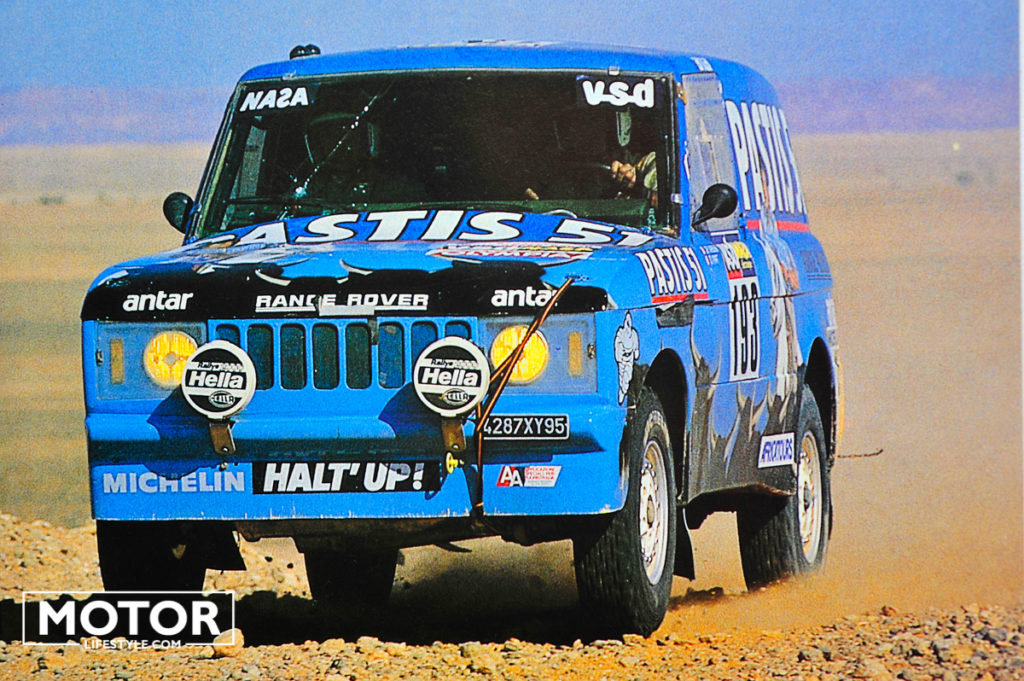 Range rover Halt'Up! Rallye Dakar