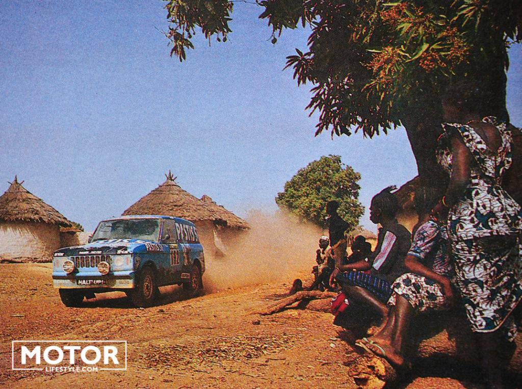 Range rover Halt'Up! Rallye Dakar