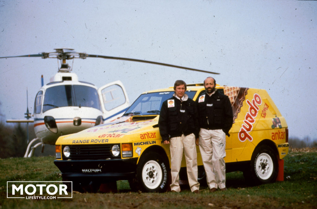 Range rover Halt'Up! Rallye Dakar