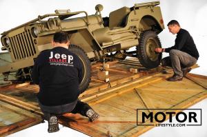 Jeep ww2 neuve en caisse, Jeep in crate, 1941-1945